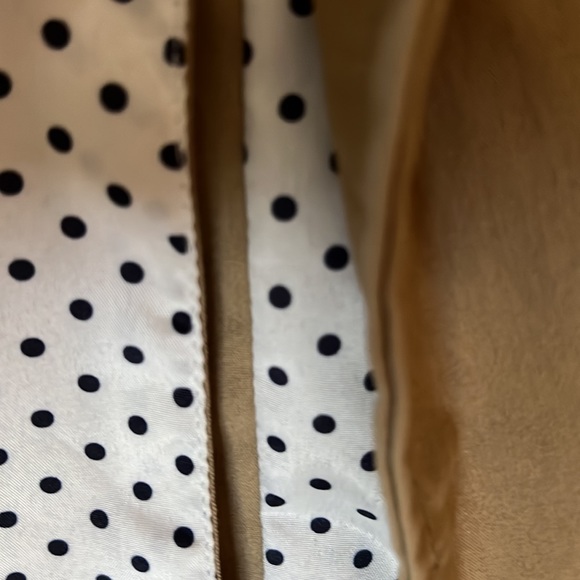 Old Navy trench Med inside pika dot - Picture 6 of 9